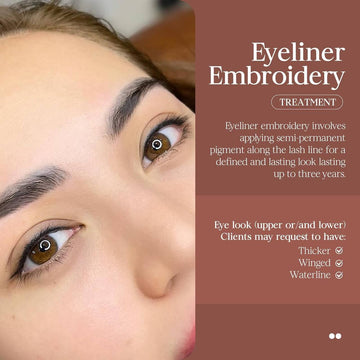 Enhance Your Eyes: The Beauty of Eyeliner Embroidery