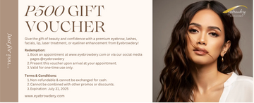 Eyebrowdery Gift Vouchers